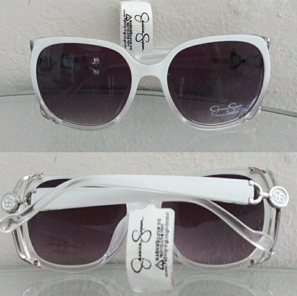 Jessica Simpson Accessories - NWT JESSICA SIMPSON OVERSIZED WHITE SUNGLASSES Jessica Simpson Accessories - NWT JESSICA SIMPSON OVERSIZED WHITE SUNGLASSES